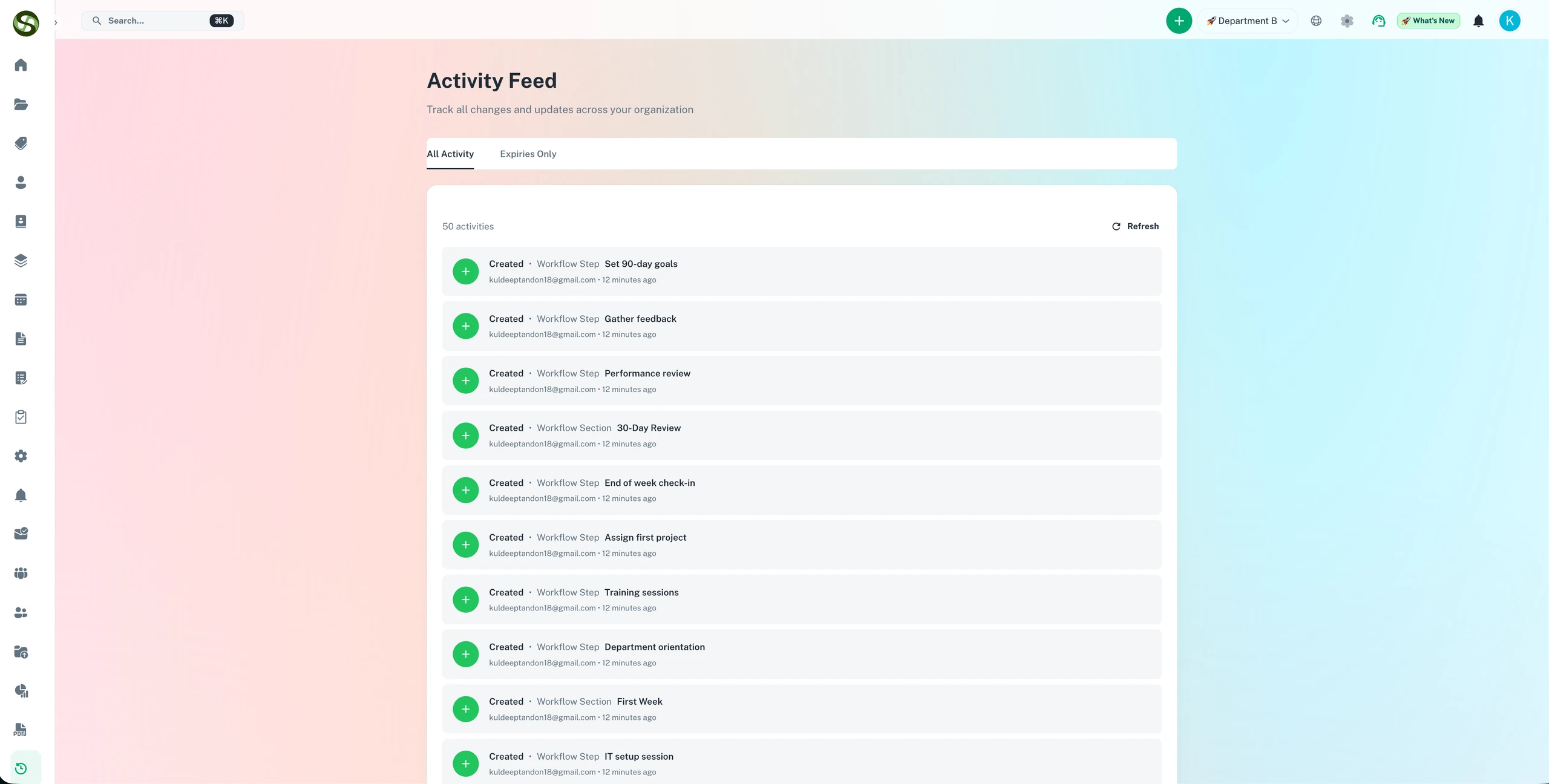 Compliance Tracking & Reporting